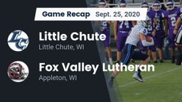 Recap: Little Chute  vs. Fox Valley Lutheran  2020