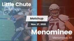 Matchup: Little Chute High vs. Menominee  2020