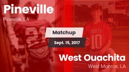 Matchup: Pineville High vs. West Ouachita  2017