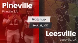 Matchup: Pineville High vs. Leesville  2017