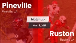 Matchup: Pineville High vs. Ruston  2017