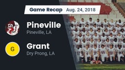 Recap: Pineville  vs. Grant  2018