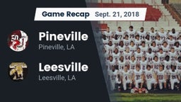 Recap: Pineville  vs. Leesville  2018