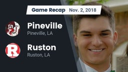 Recap: Pineville  vs. Ruston  2018