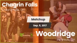 Matchup: Chagrin Falls High vs. Woodridge  2017