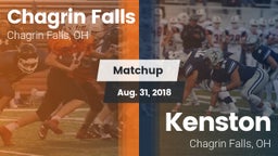 Matchup: Chagrin Falls High vs. Kenston  2018