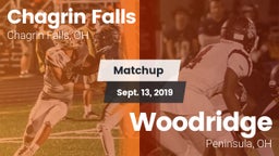 Matchup: Chagrin Falls High vs. Woodridge  2019