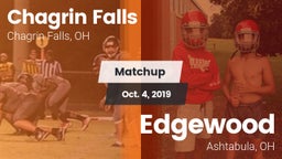 Matchup: Chagrin Falls High vs. Edgewood  2019
