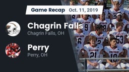 Recap: Chagrin Falls  vs. Perry  2019