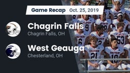 Recap: Chagrin Falls  vs. West Geauga  2019