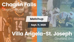 Matchup: Chagrin Falls High vs. Villa Angela-St. Joseph  2020