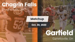 Matchup: Chagrin Falls High vs. Garfield  2020