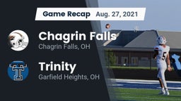 Recap: Chagrin Falls  vs. Trinity  2021