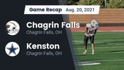 Recap: Chagrin Falls  vs. Kenston  2021