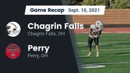 Recap: Chagrin Falls  vs. Perry  2021