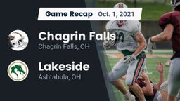 Recap: Chagrin Falls  vs. Lakeside  2021