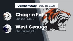 Recap: Chagrin Falls  vs. West Geauga  2021