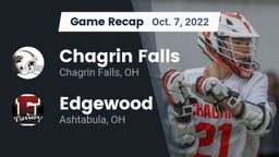 Recap: Chagrin Falls  vs. Edgewood  2022