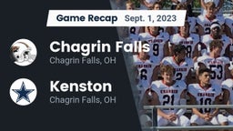 Recap: Chagrin Falls  vs. Kenston  2023
