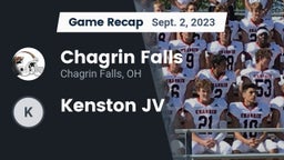 Recap: Chagrin Falls  vs. Kenston JV 2023