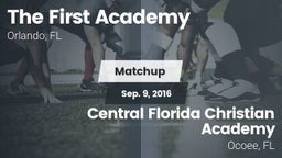 Matchup: First Academy High vs. Central Florida Christian Academy  2016