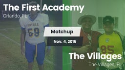 Matchup: First Academy High vs. The Villages  2016