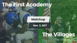 Matchup: First Academy High vs. The Villages  2017