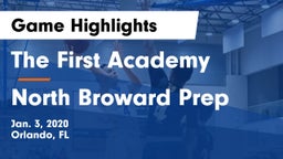 The First Academy vs North Broward Prep  Game Highlights - Jan. 3, 2020