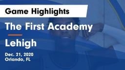 The First Academy vs Lehigh Game Highlights - Dec. 21, 2020