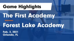 The First Academy vs Forest Lake Academy Game Highlights - Feb. 2, 2021
