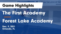 The First Academy vs Forest Lake Academy Game Highlights - Dec. 9, 2021