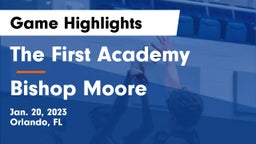 The First Academy vs Bishop Moore  Game Highlights - Jan. 20, 2023