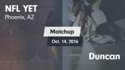 Matchup: NFL Yet Academy High vs. Duncan 2016