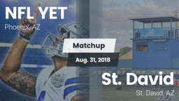 Matchup: NFL Yet Academy High vs. St. David 2018