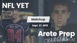 Matchup: NFL Yet Academy High vs. Arete Prep 2019