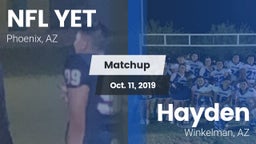 Matchup: NFL Yet Academy High vs. Hayden  2019