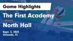 The First Academy vs North Hall  Game Highlights - Sept. 3, 2022