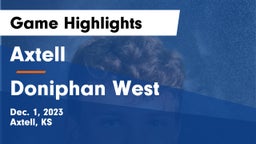 Axtell  vs Doniphan West  Game Highlights - Dec. 1, 2023