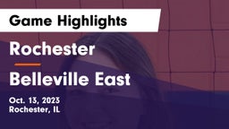 Rochester  vs Belleville East Game Highlights - Oct. 13, 2023