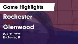 Rochester  vs Glenwood Game Highlights - Oct. 21, 2023