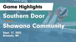 Southern Door  vs Shawano Community  Game Highlights - Sept. 17, 2022