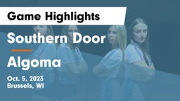 Southern Door  vs Algoma  Game Highlights - Oct. 5, 2023