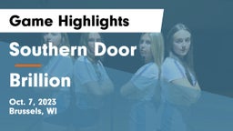 Southern Door  vs Brillion  Game Highlights - Oct. 7, 2023