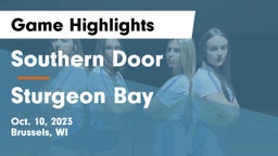 Southern Door  vs Sturgeon Bay  Game Highlights - Oct. 10, 2023
