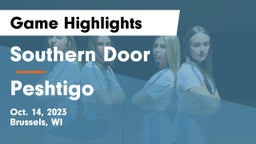Southern Door  vs Peshtigo  Game Highlights - Oct. 14, 2023