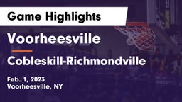 Voorheesville  vs Cobleskill-Richmondville  Game Highlights - Feb. 1, 2023
