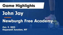 John Jay  vs Newburgh Free Academy  Game Highlights - Oct. 9, 2023