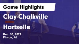 Clay-Chalkville  vs Hartselle  Game Highlights - Dec. 30, 2022