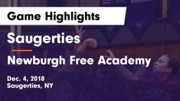 Saugerties  vs Newburgh Free Academy  Game Highlights - Dec. 4, 2018
