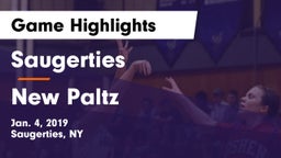 Saugerties  vs New Paltz  Game Highlights - Jan. 4, 2019